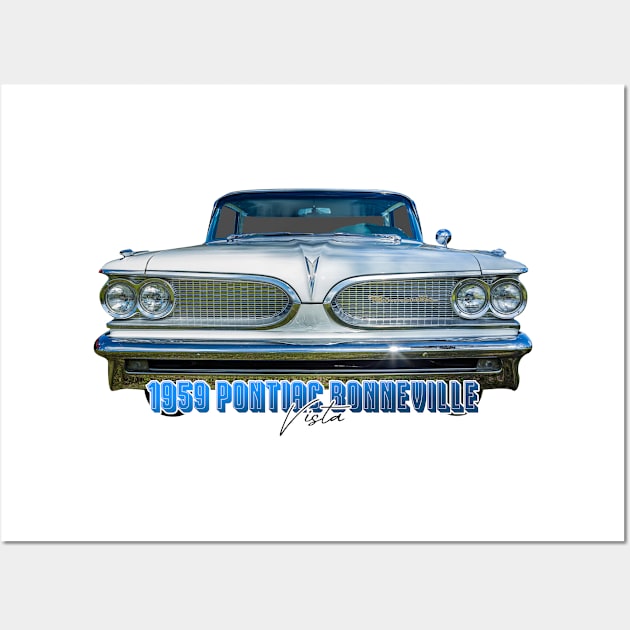 1959 Pontiac Bonneville Vista Wall Art by Gestalt Imagery